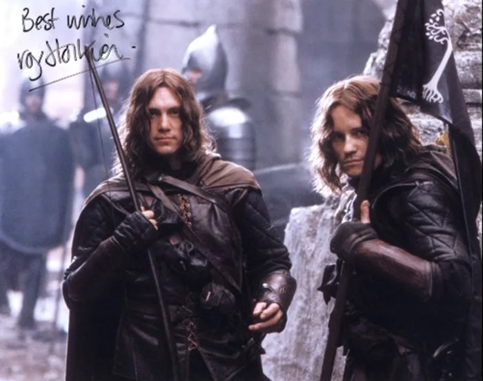 Royd Tolkien autograph