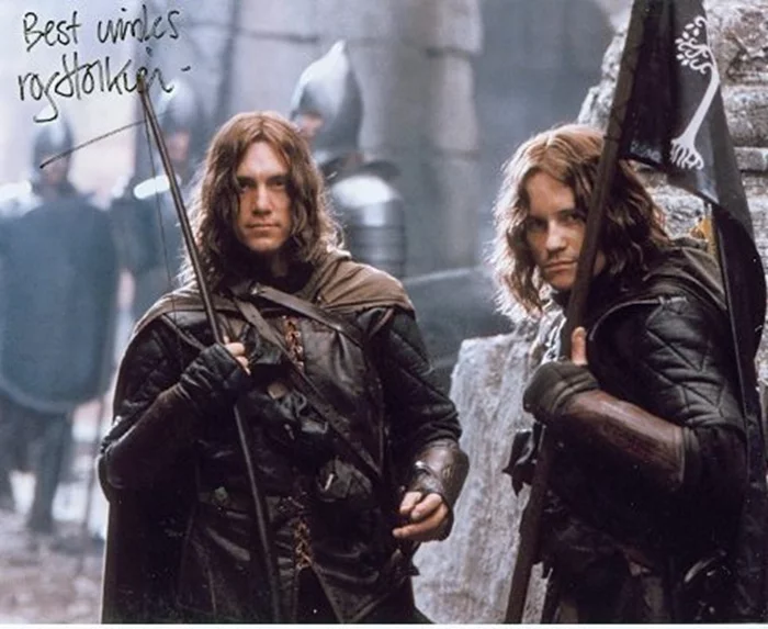 Royd Tolkien autograph