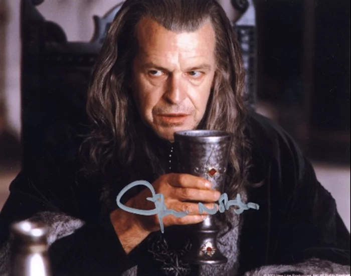 John Noble autograph