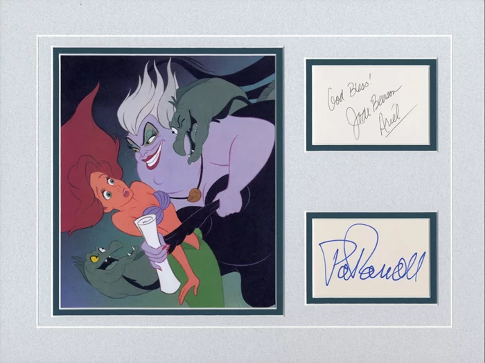 The Little Mermaid autograph