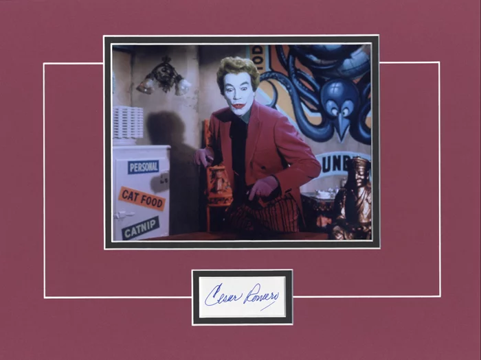 Cesar Romero autograph