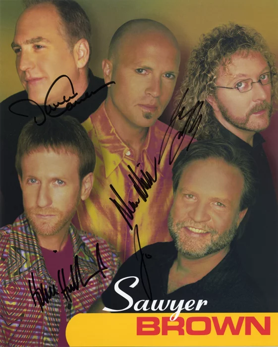Sawyer Brown autograph
