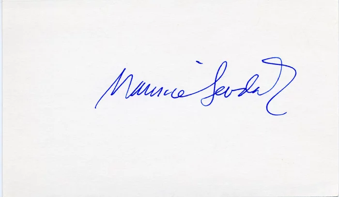 Maurice Sendak autograph