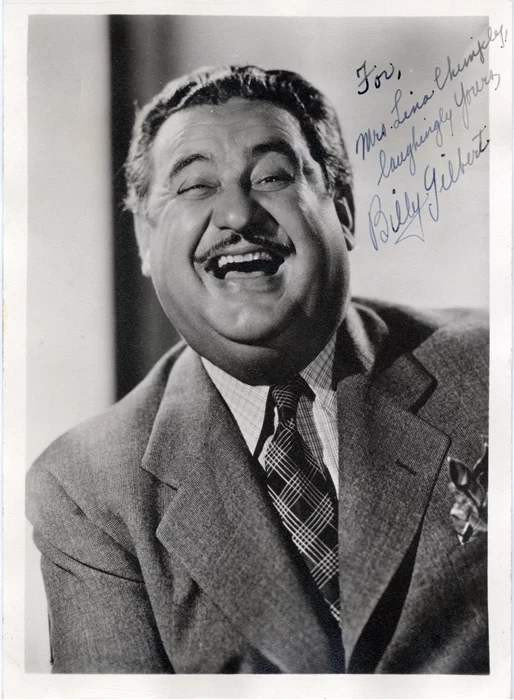 Billy Gilbert autograph