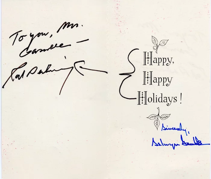 Rod Serling autograph