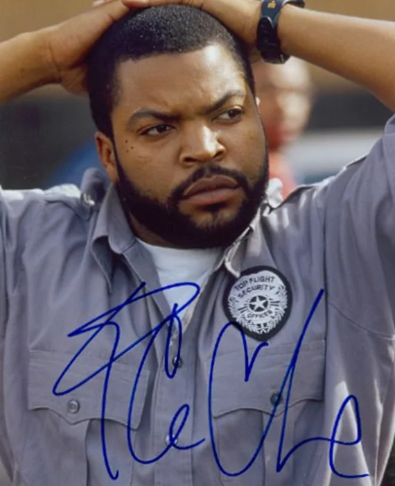 Ice Cube autograph