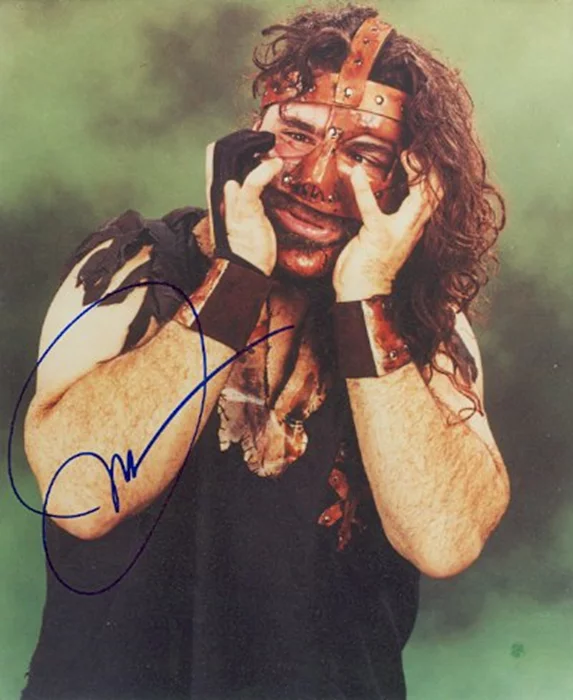Mankind autograph