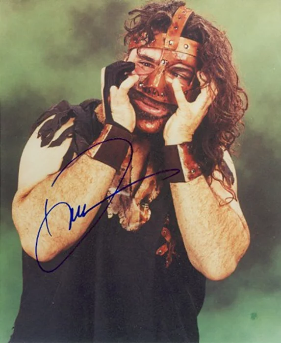 Mankind autograph