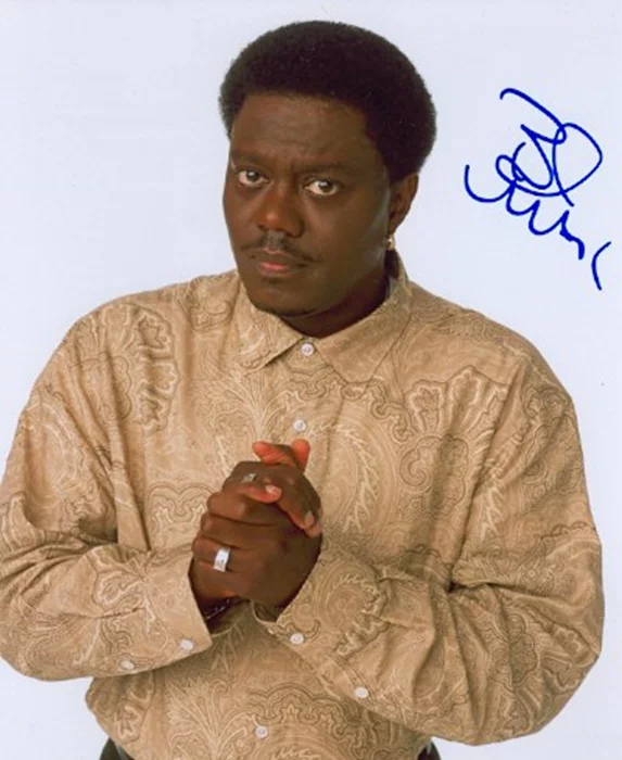 Bernie Mac autograph