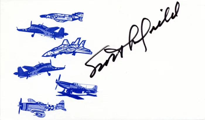 Scott Crossfield autograph
