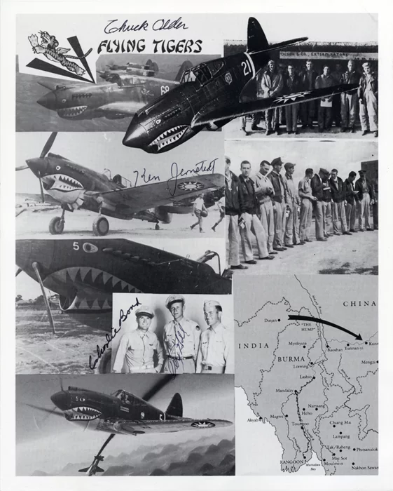 Flying Tigers autograph