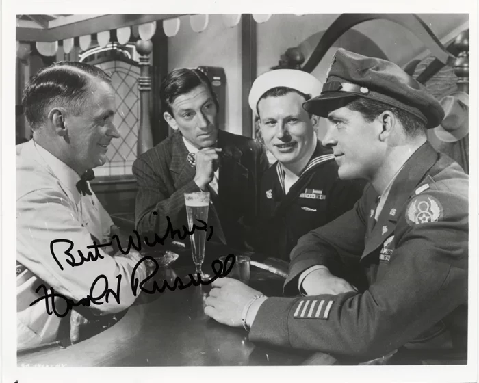 Harold Russell autograph