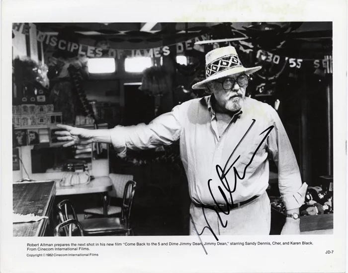 Robert Altman autograph