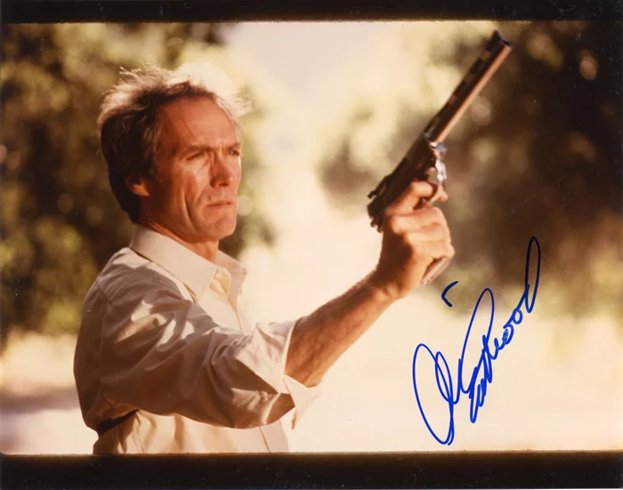 Clint Eastwood autograph