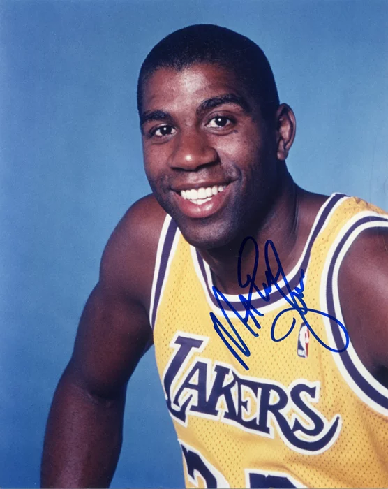 Magic Johnson autograph