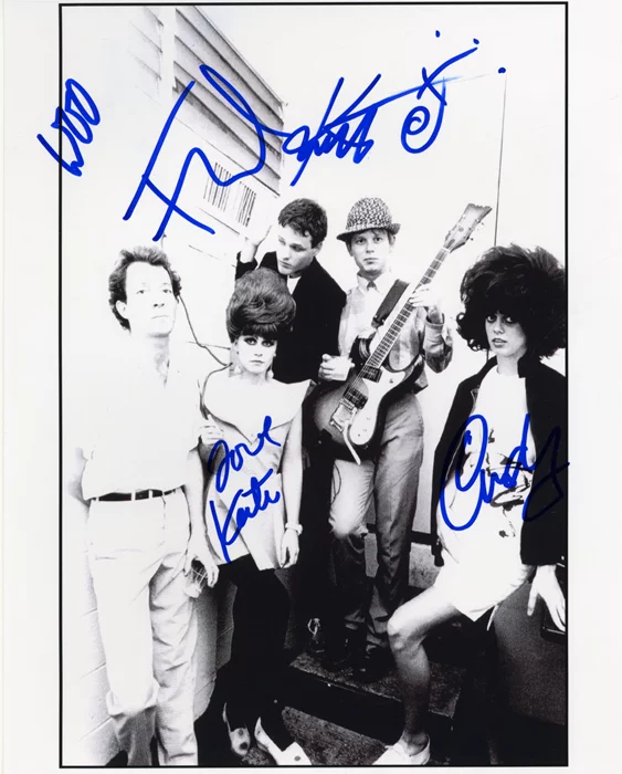 The B-52's autograph