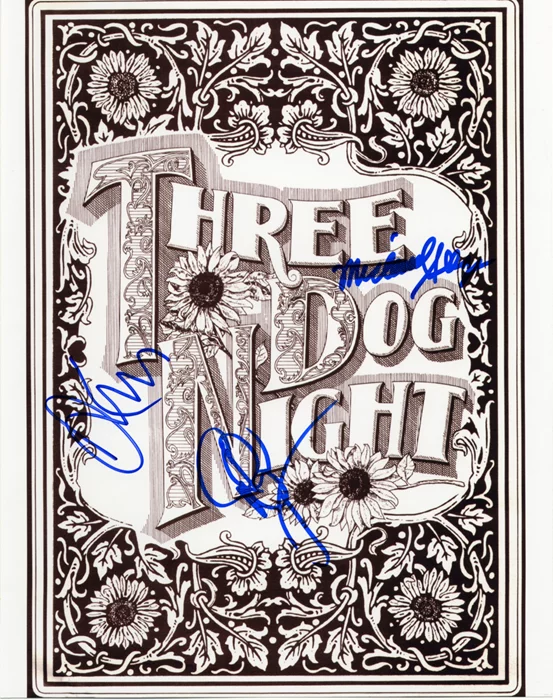 Three Dog Night autograph