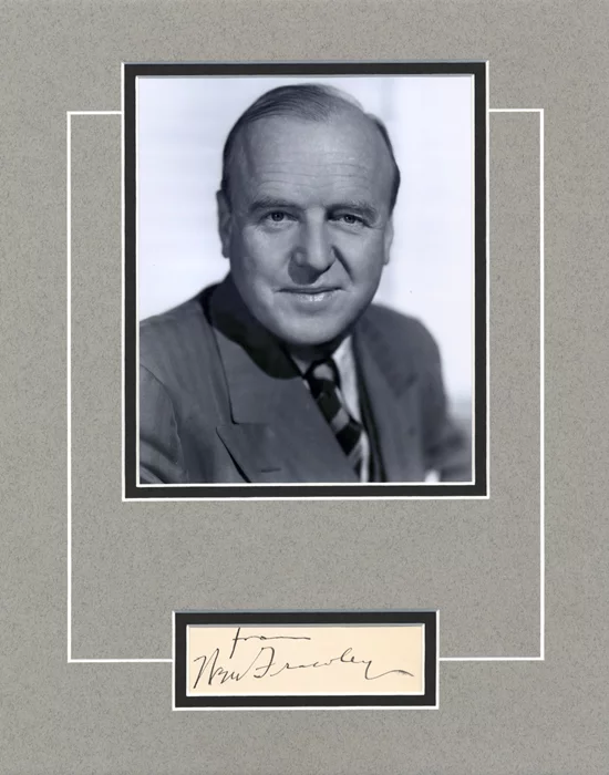 William Frawley autograph