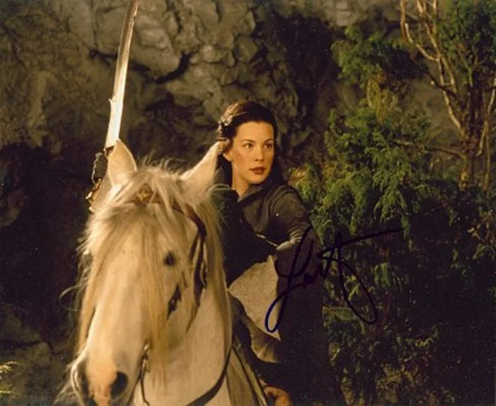 Liv Tyler autograph