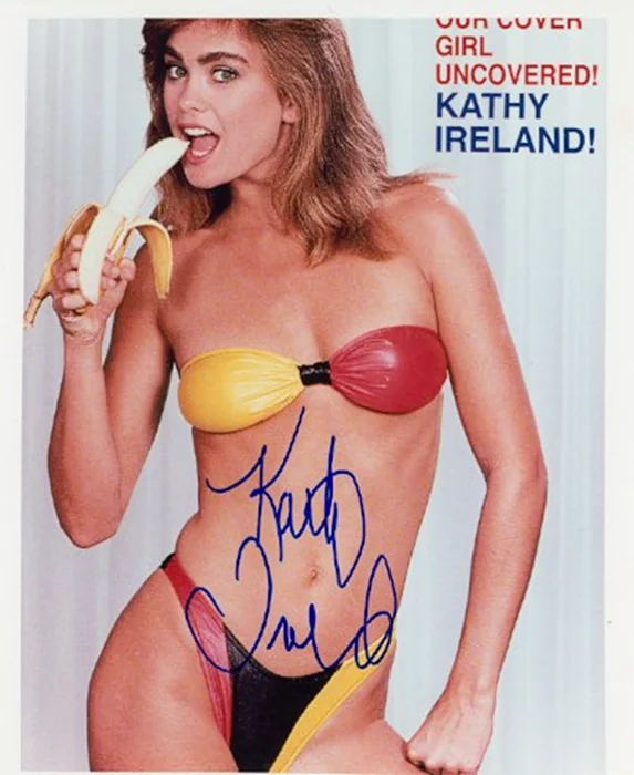 Kathy Ireland autograph