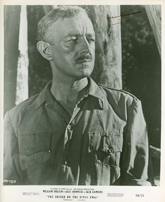Alec Guinness autograph
