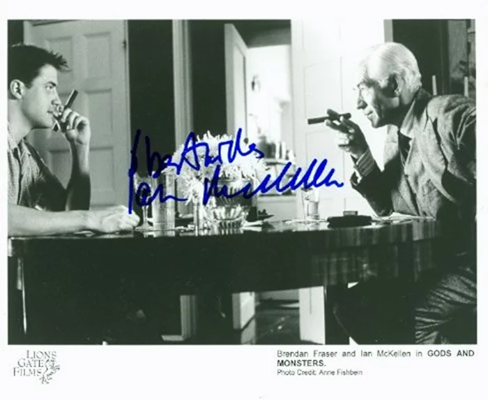 Ian McKellen autograph