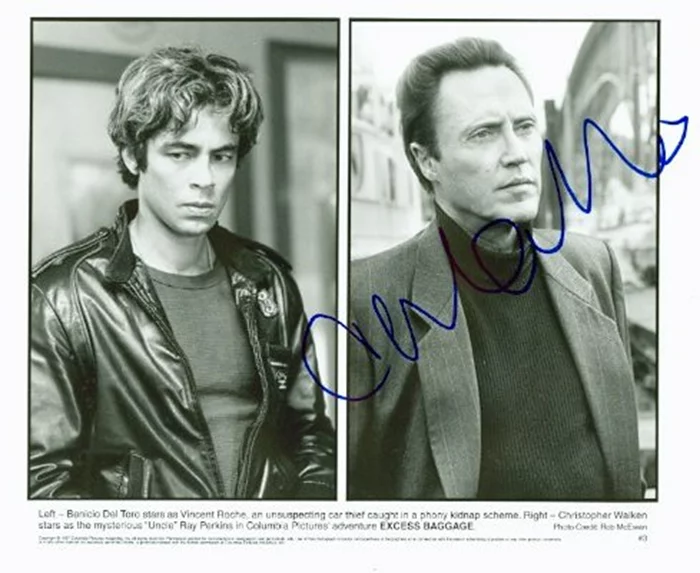 Christopher Walken autograph