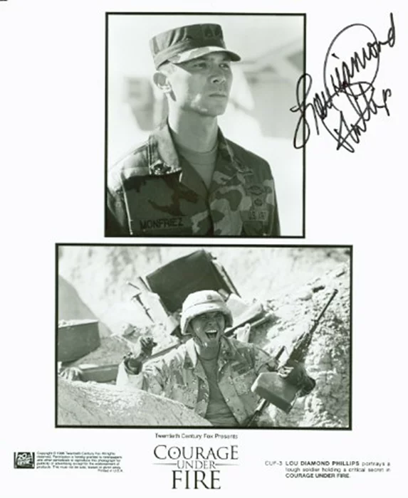 Lou Diamond Phillips autograph