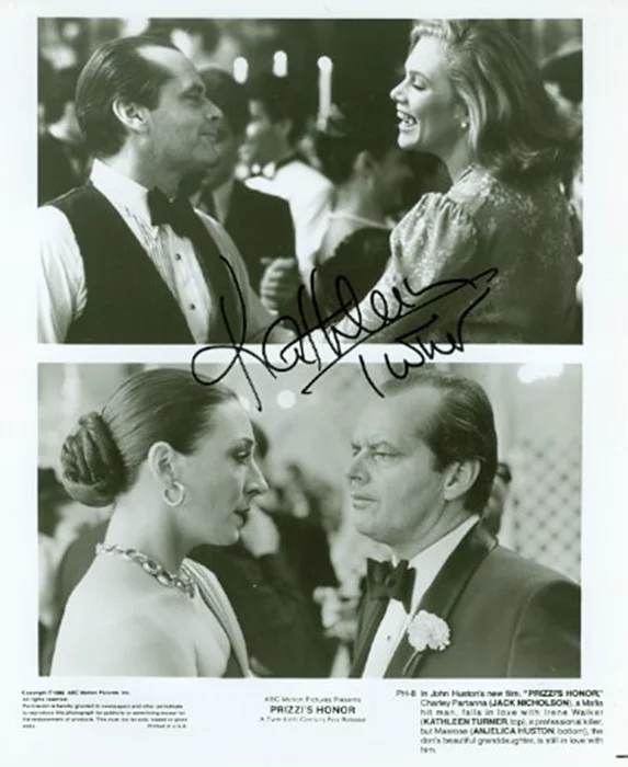 Kathleen Turner autograph