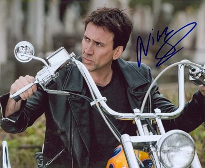 Nicolas Cage autograph