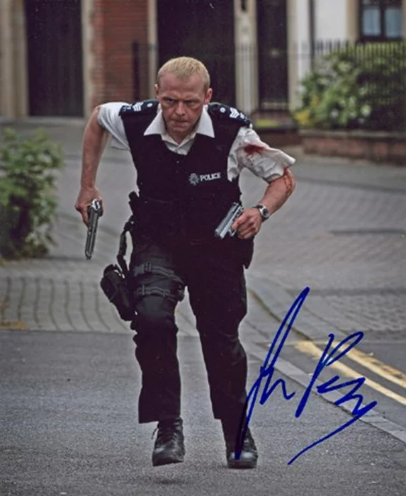 Simon Pegg autograph