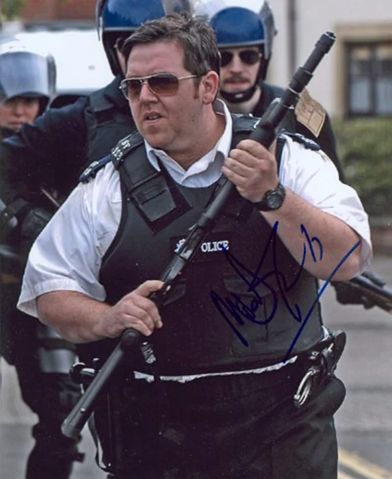 Nick Frost autograph