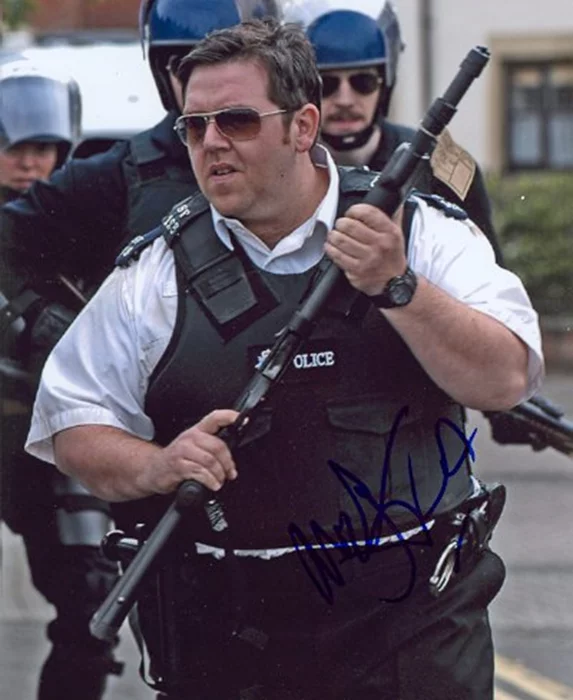Nick Frost autograph