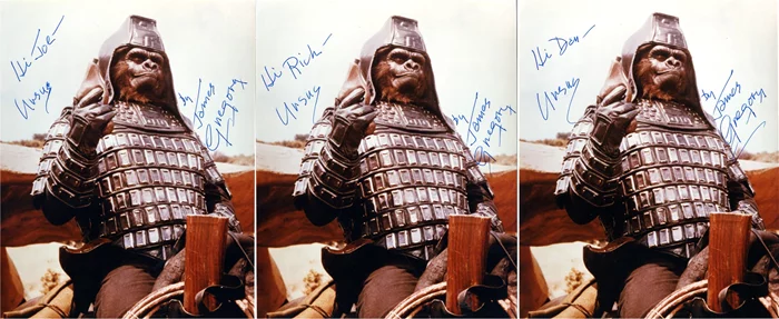 James Gregory autograph