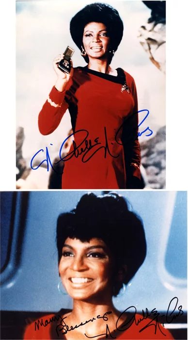 Nichelle Nichols autograph