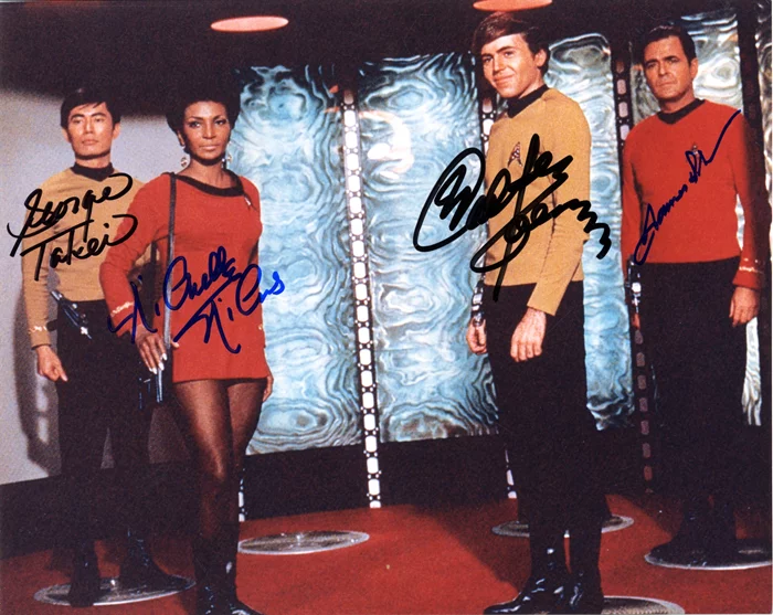 Star Trek autograph