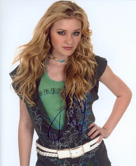 AJ Michalka autograph