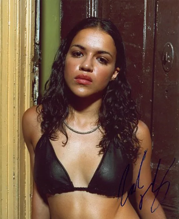 Michelle Rodriguez autograph