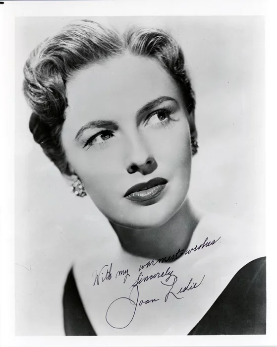 Joan Leslie autograph