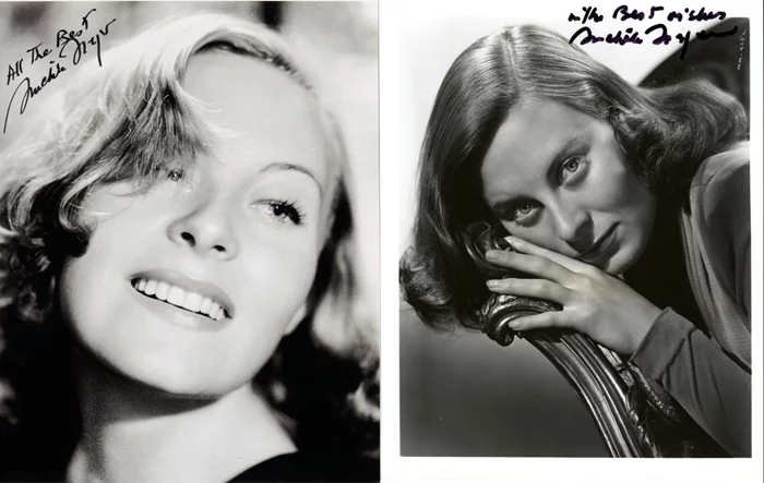 Michele Morgan autograph
