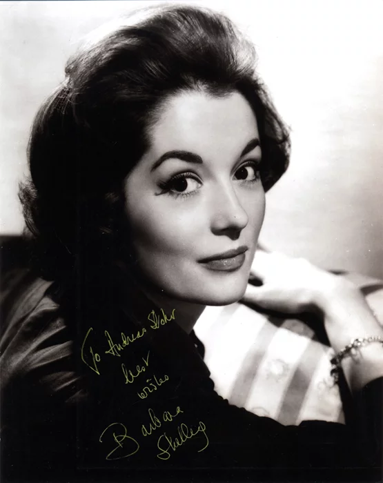 Barbara Shelley autograph