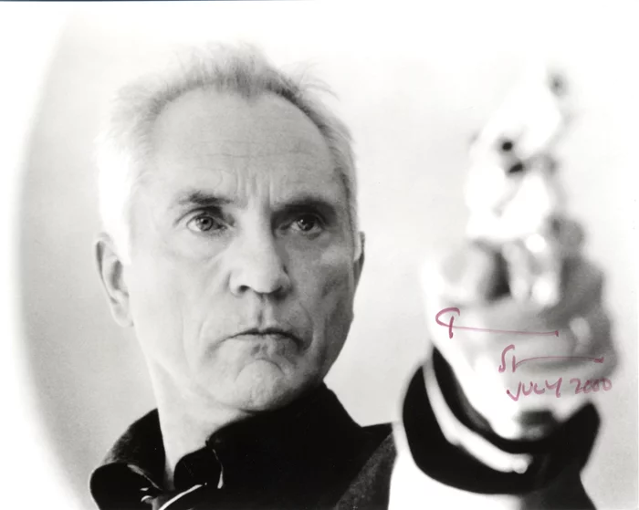 Terence Stamp autograph