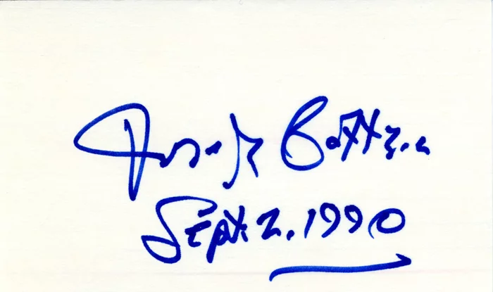 Joseph Cotton autograph