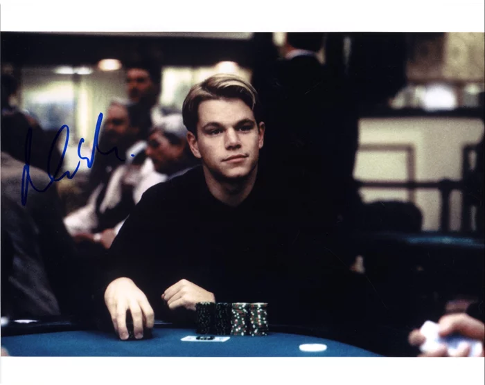 Matt Damon autograph