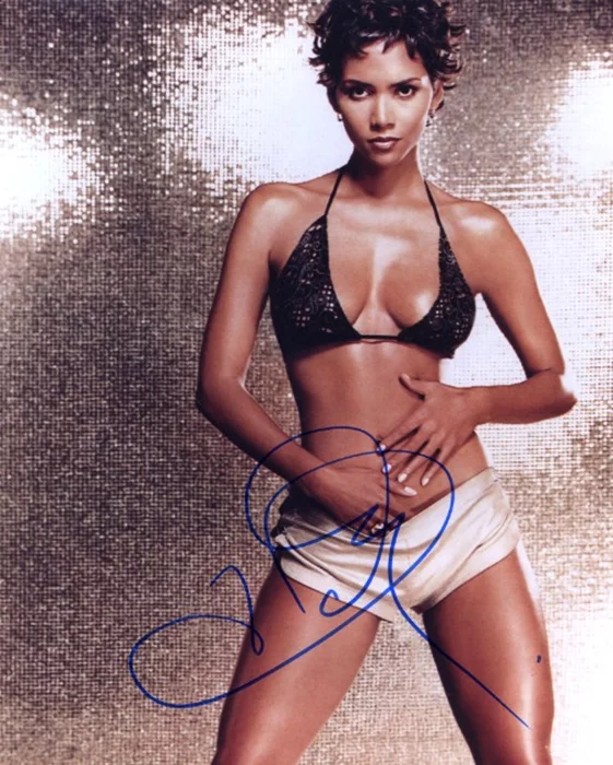Halle Berry autograph