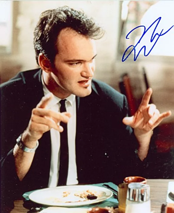 Quentin Tarantino autograph