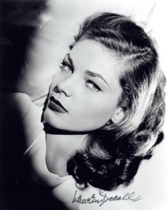 Lauren Bacall autograph