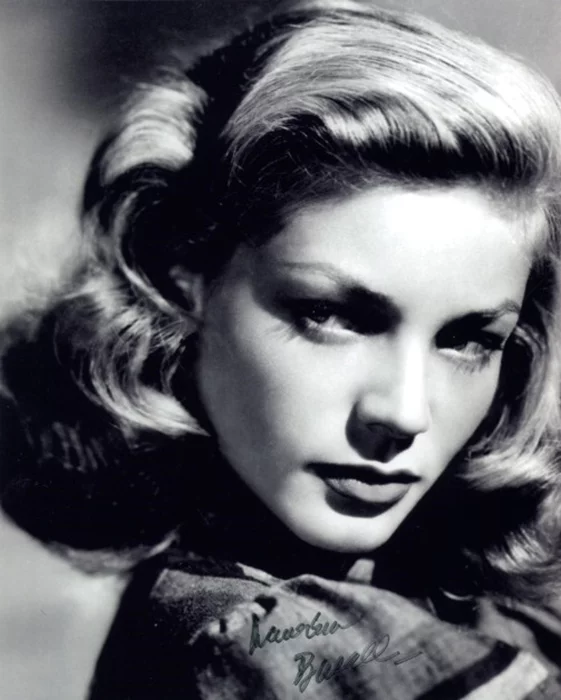 Lauren Bacall autograph