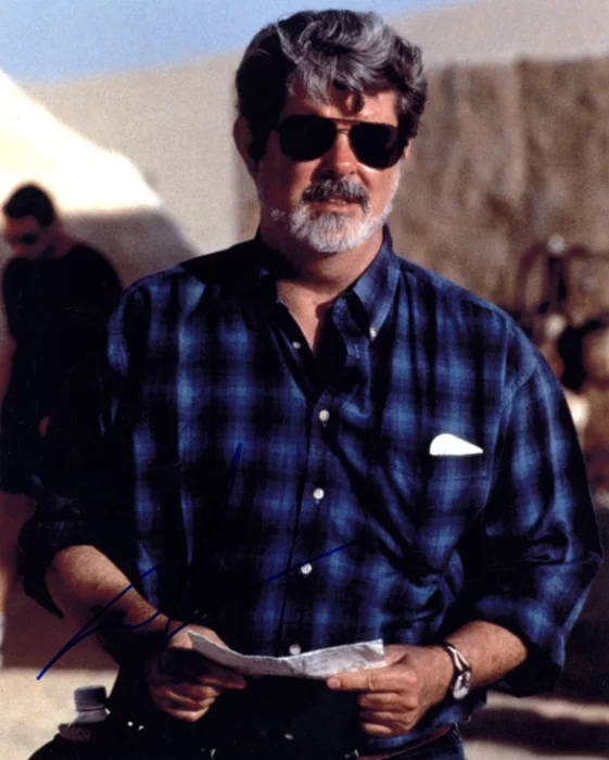 George Lucas autograph