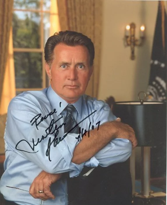 Martin Sheen autograph